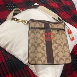 Coach cross body used
